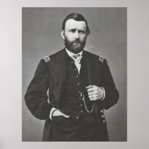 Poster General Grant durante a guerra civil
