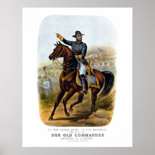 Pôster General Grant  -- Nosso comandante idoso
