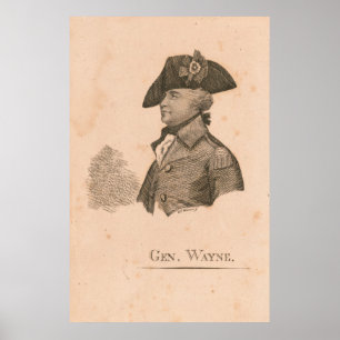 Poster General Mad Anthony Wayne