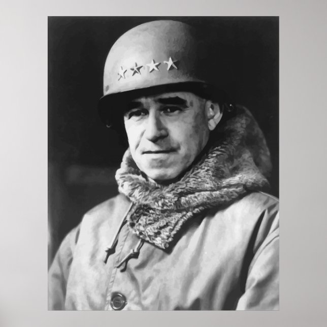 Poster General Omar Bradley (Frente)