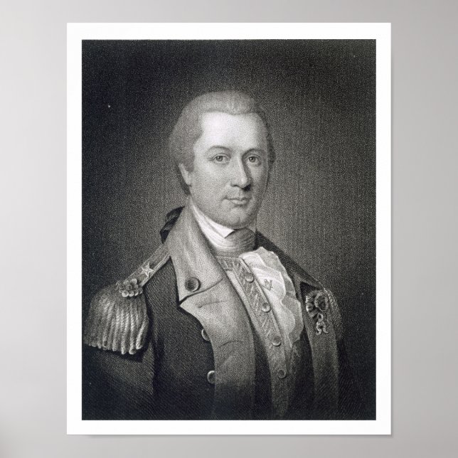Pôster General Otho Holland Williams (1749-94) gravado b (Frente)