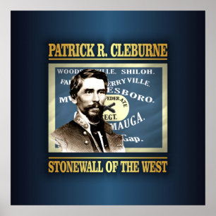 Pôster General Patrick R Cleburne
