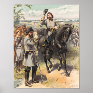 Poster General Pickett Tomando A Ordem - Civil