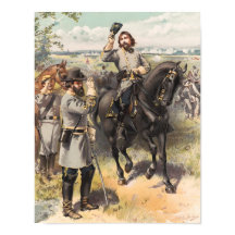 General Pickett Tomando A Ordem De Cobrar - Civil