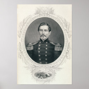 Pôster General Pierre Gustave Toutant Beauregard