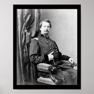 Pôster General principal Winfield S. Hancock