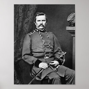 Poster General Simon Bolivar Buckner Retrato