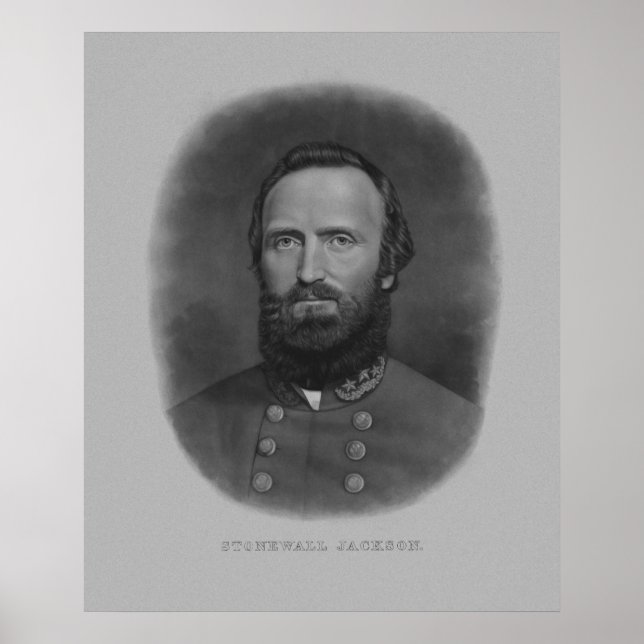 Poster General Stonewall Jackson (Frente)