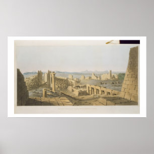 Poster General View of the Ruins of the Great Temple of C