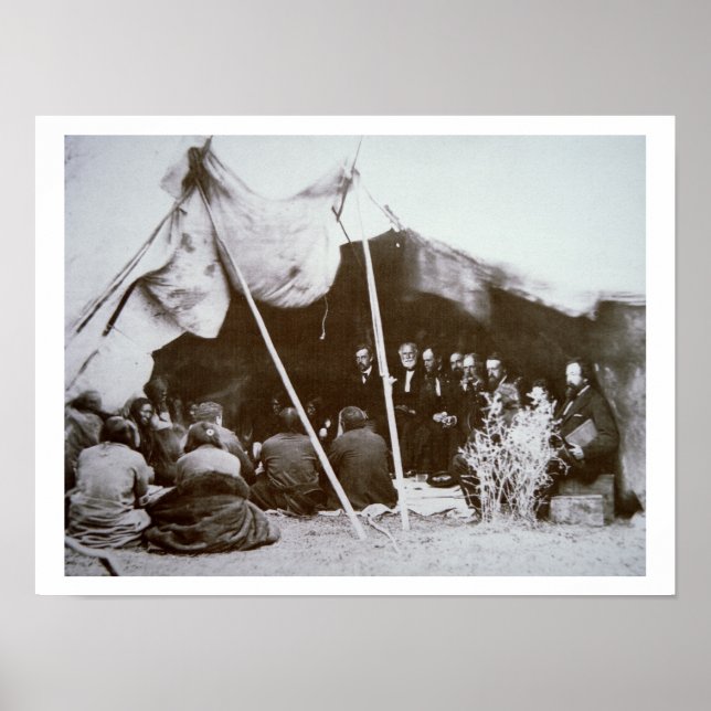 Pôster General William T. Sherman (1820-91) preside em t (Frente)