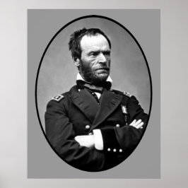 Pôster General William Tecumseh Sherman