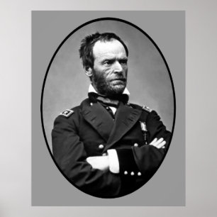 Pôster General William Tecumseh Sherman