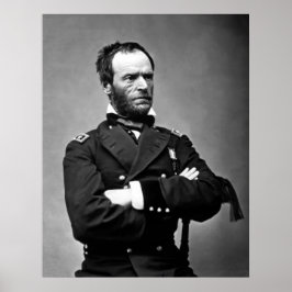 Pôster General William Tecumseh Sherman