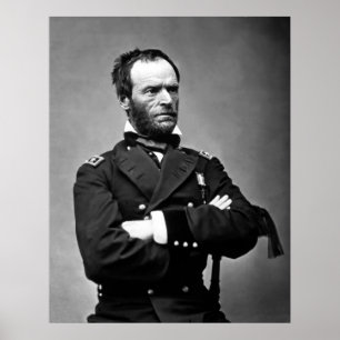 Pôster General William Tecumseh Sherman