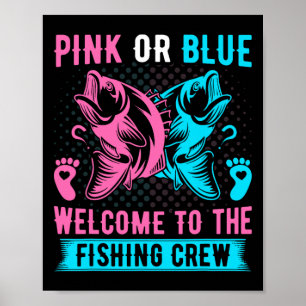 Poster Gênero Revelação Pesca Rosa Ou Azul Bem-Vindo Ao P