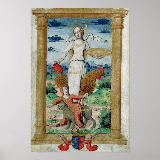 Pôster Generosidade contra a Avarice (Frente)