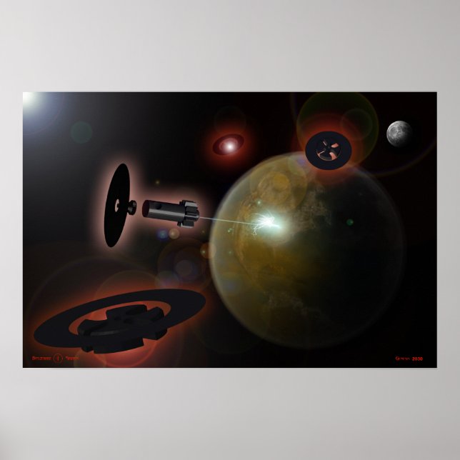 Pôster Gênesis 2030 (Frente)