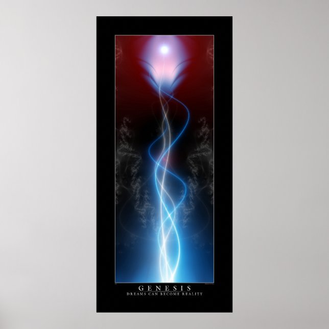 Pôster Gênesis - Borda ampla (Frente)