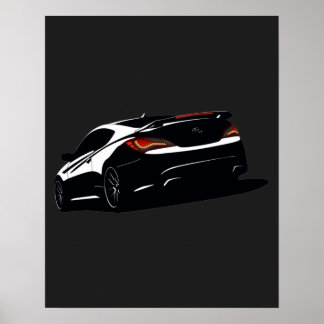 Poster Genesis Coupe