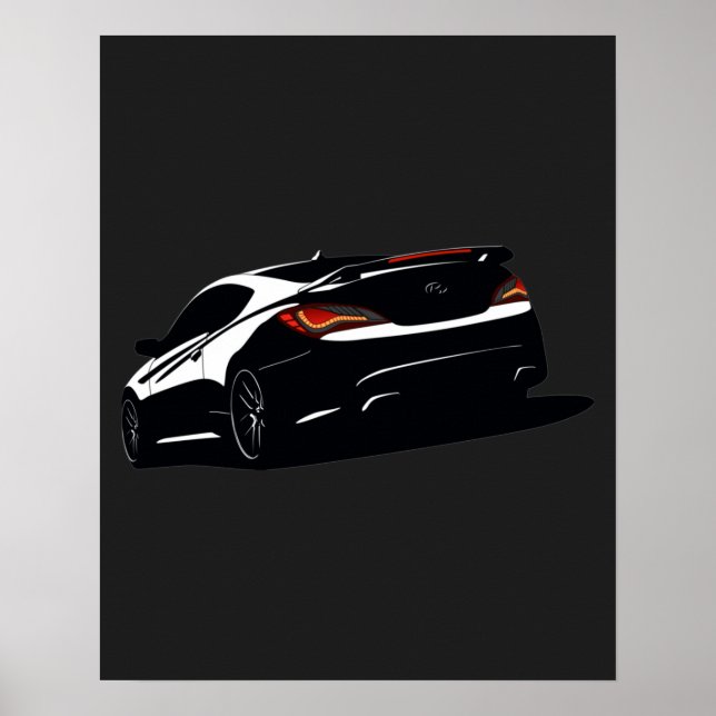 Poster Genesis Coupe (Frente)