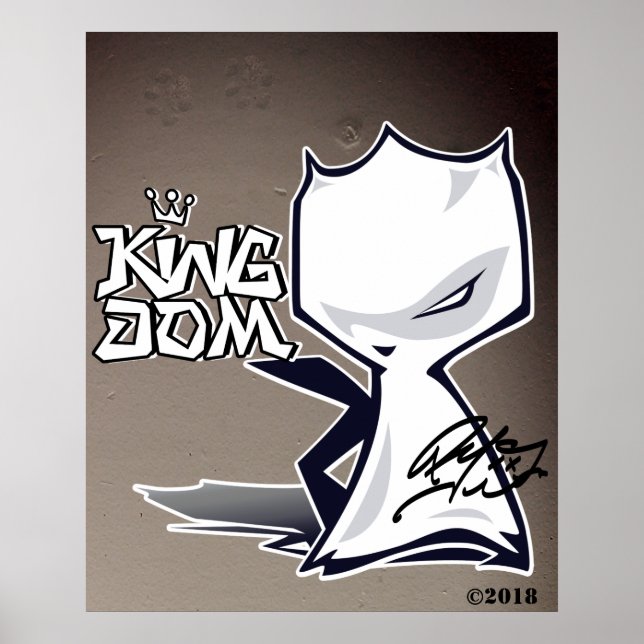 Poster Gênesis do Reino Unido (Frente)