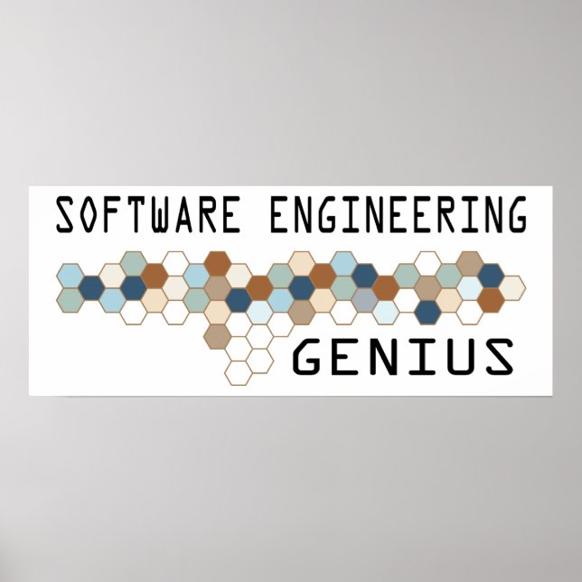 Poster Genial de engenharia de software (Frente)