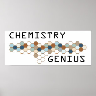 Pôster Gênio da química