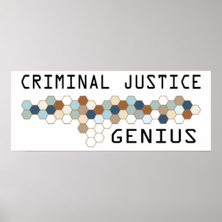 Pôster Genius da Justiça Penal