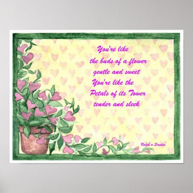 Poster Gentil e doce (Frente)