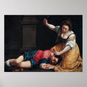 Poster Gentileschi - Jael e Sisera