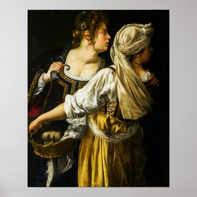 Poster Gentileschi - Judite (Frente)