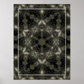 POSTER GEOGOTH STAR
