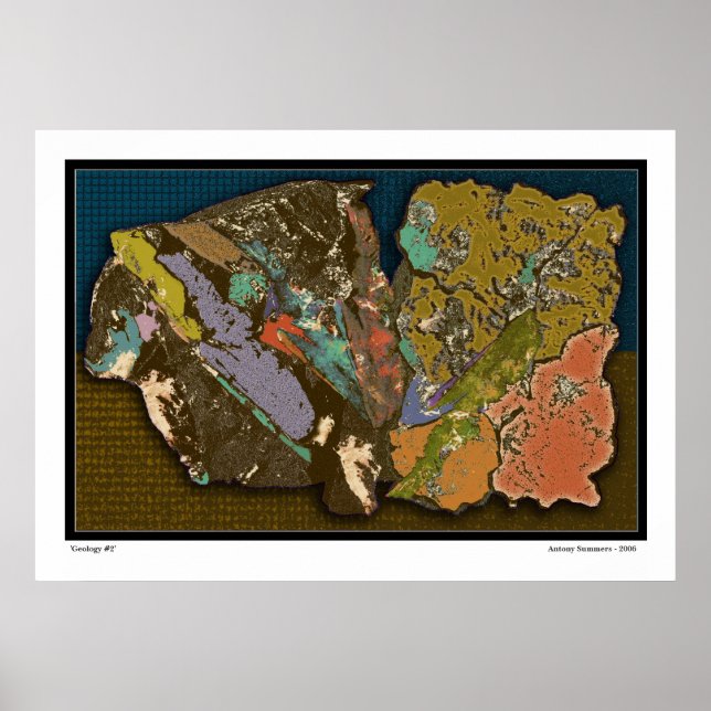 Pôster Geologia nº 2 (Frente)