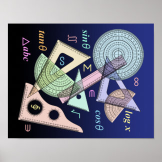 Poster Geometria