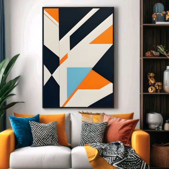 Poster Geometria Abstrata Camada (Criador carregado)