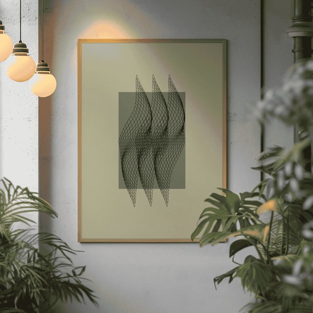 Poster Geometria de Abstrato (Criador carregado)