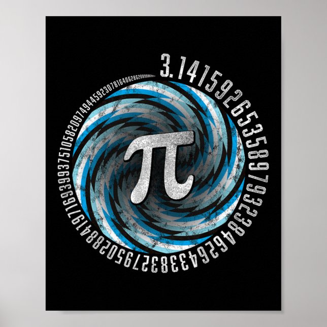 Poster Geometria de Ilusões Ópticas Pi Matemática Stem 3. (Frente)