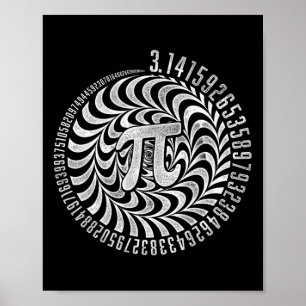 Poster Geometria de Ilusões Ópticas Pi Matemática Stem 3.