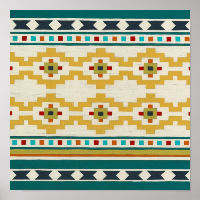 Poster Geometria do Sudoeste III (Frente)