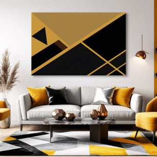 Poster Geometria em Tons Terrosos