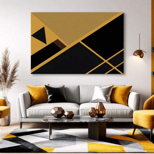 Poster Geometria em Tons Terrosos (Criador carregado)