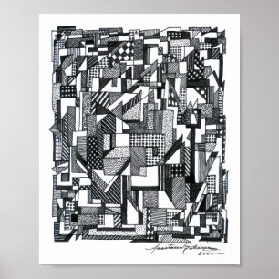 Pôster Geometria Emergente