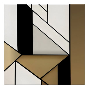 Pôster Geometria Linear