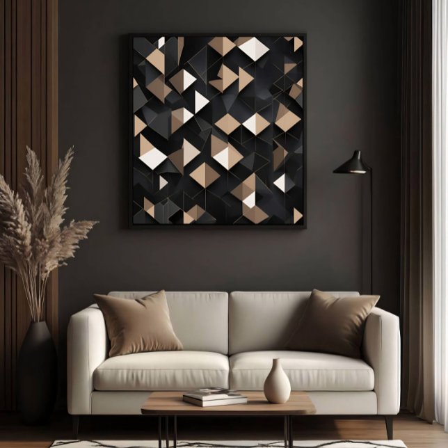 Poster Geometria Luxuosa (Criador carregado)