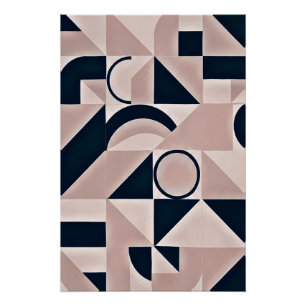 Pôster Geometria Minimalista