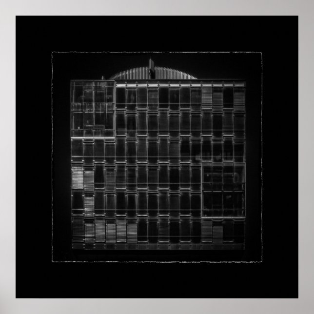 Poster Geometria nº 46 com Borda (Frente)
