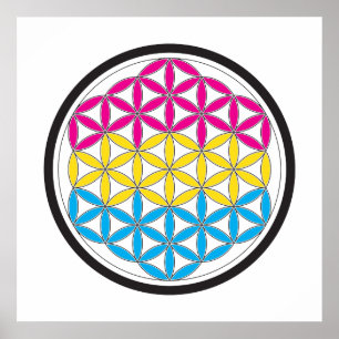 Pôster geometria pan-sagrada