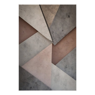 Pôster Geometria Pastel