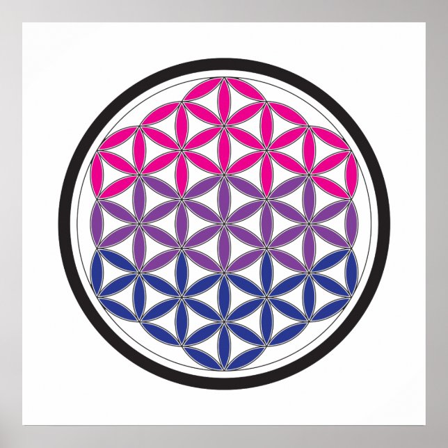 Poster geometria sagrada (Frente)