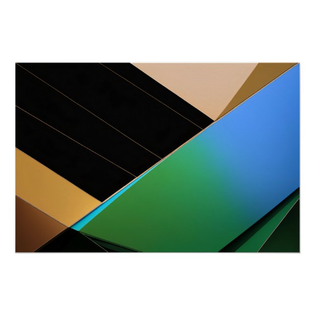 Pôster Geometria urbana (Frente)